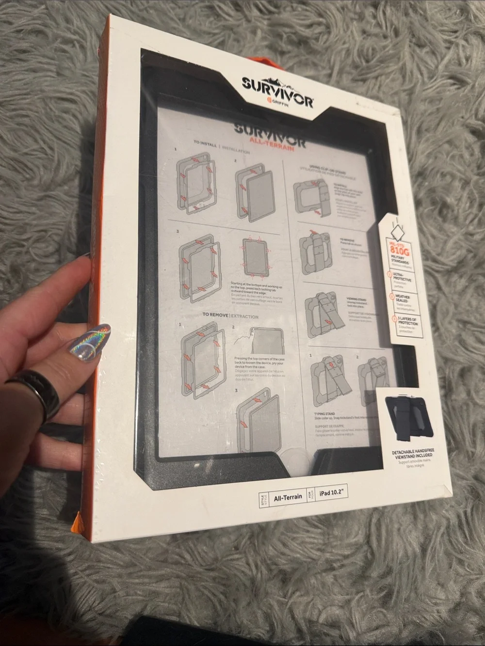 Griffin Survivor All-Terrian iPad 10.2” Case